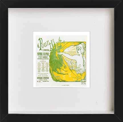 L Lumartos Vintage Poster Pour Lart Exhibition