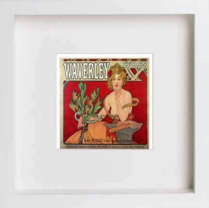 L Lumartos Vintage Poster Waverley Cycles