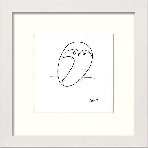 L Lumartos Vintage Poster Picasso Owl