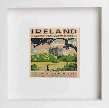 L Lumartos Vintage Poster Tr 70 Ireland Land Romance Vintage Travel Posters