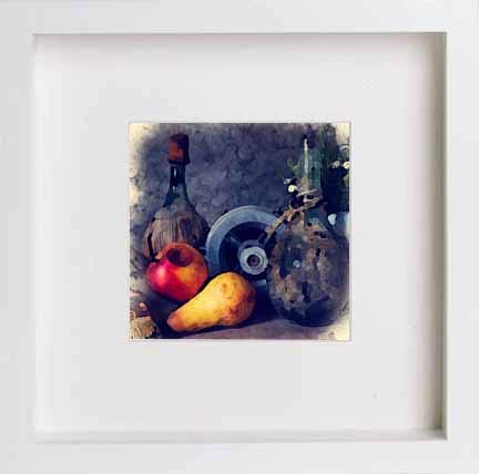 L Lumartos Vintage Still Life With Pear