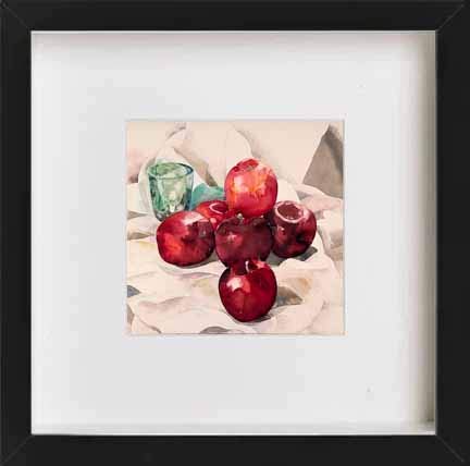 L Lumartos Vintage Red Apples
