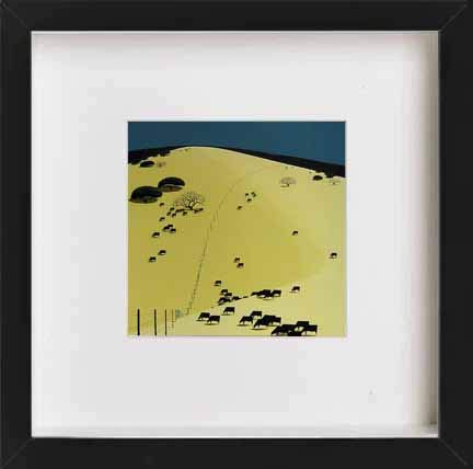 L Lumartos Vintage Poster Grazing