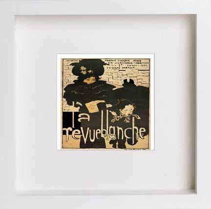 L Lumartos Vintage Poster La Revue Blanchea