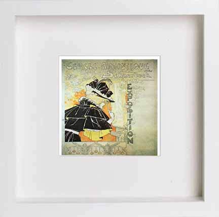 L Lumartos Vintage Poster Cercle Artistique De Schaerbeek Exposition