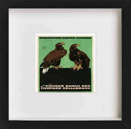 L Lumartos Vintage Poster Zoological Garden Munich Advertising