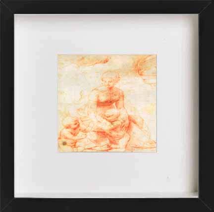 L Lumartos Vintage Raphael Madonna And Child