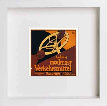 L Lumartos Vintage Poster Ausstellung Moderner Verkehrsmittel