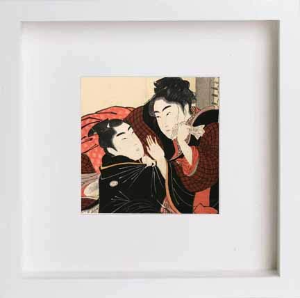 L Lumartos Vintage Utamaro Utamakura