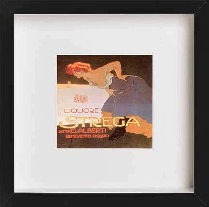 L Lumartos Vintage Poster Liquore Strega