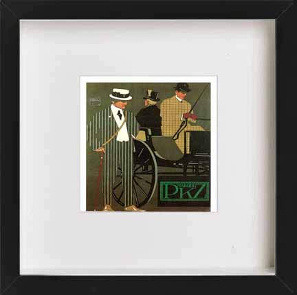L Lumartos Vintage Poster Marque Pkz