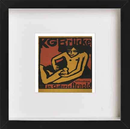 L Lumartos Vintage Poster Kg Brcke In Galerie Arnold Exhibition