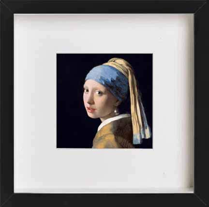 L Lumartos Vintage Girl With Pearl Earring