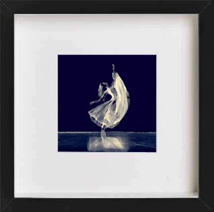 L Lumartos Vintage Ballet Ballerina Dancer