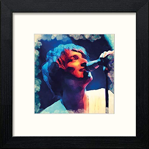 Paulo II in Black Wood frame, premium wall art print