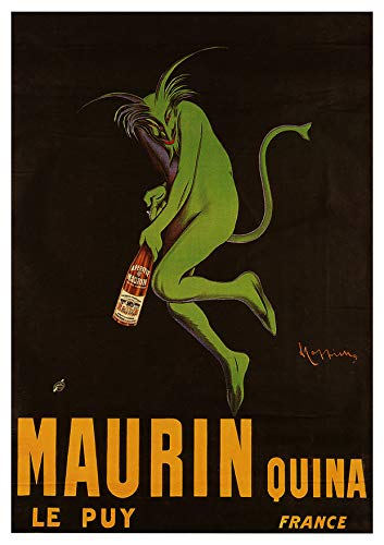 L Lumartos Vintage Poster Maurin Quina Advertising