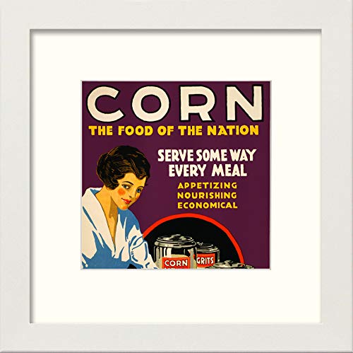 L Lumartos Vintage Corn Poster