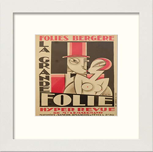 L Lumartos Vintage Foilies Bergere Poster