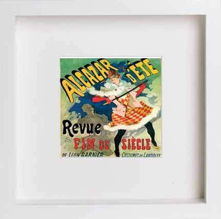 L Lumartos Vintage Poster Revue Fin De Sicle Alcazar DT