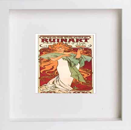 L Lumartos Vintage Poster Champagne Ruinart