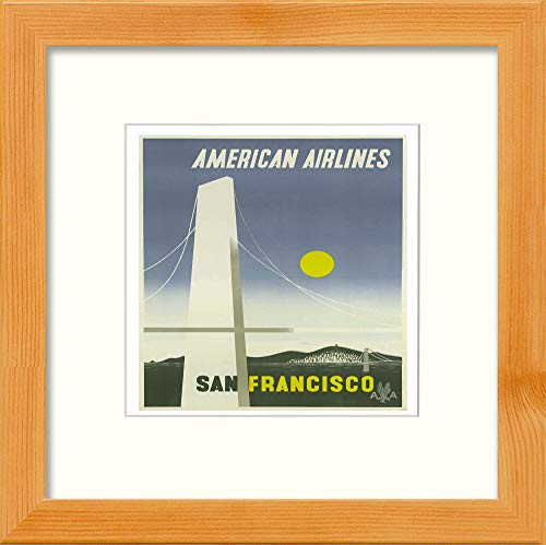 L Lumartos Vintage Poster American Airlines San Francisco