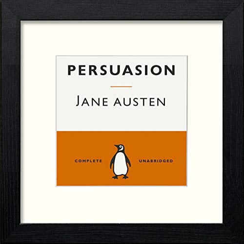 Vintage Persuasion in Black Wood frame, premium wall art print