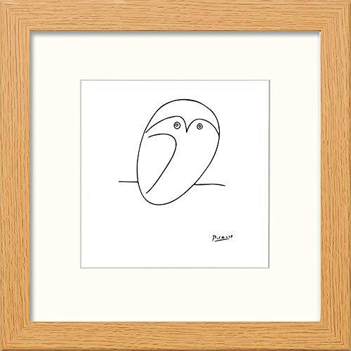 L Lumartos Vintage Poster Picasso Owl
