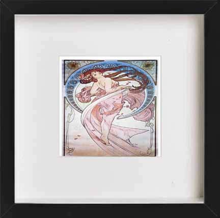 L Lumartos Vintage Poster Alphonse Mucha La Dansedance 1898
