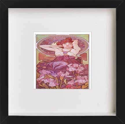 L Lumartos Vintage Poster Alphonse Mucha L Amethysteamethyst 1900