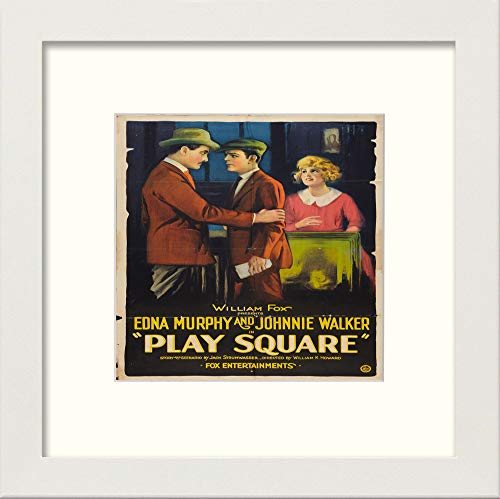 L Lumartos Vintage Play Square Poster