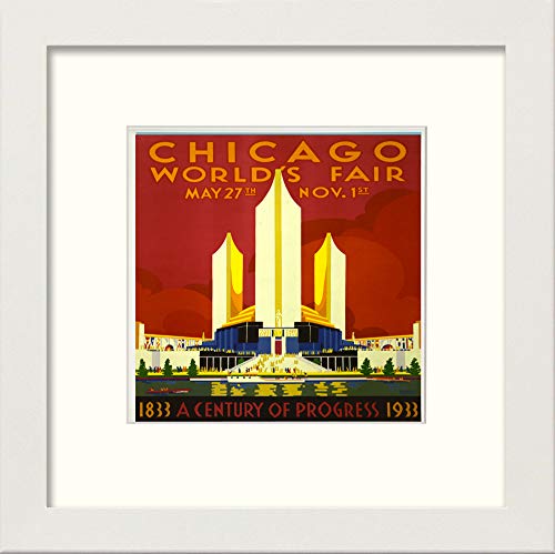 L Lumartos Vintage Chicago World Fair Poster