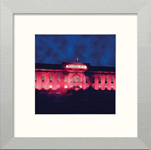 L Lumartos Glasgow Rangers FC Ibrox Frontage At Night