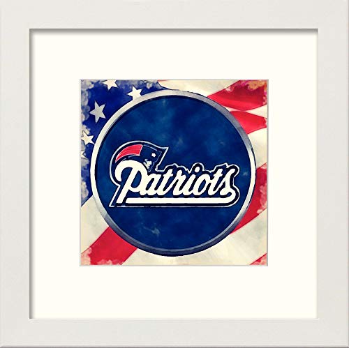 L Lumartos NFL Patriots Badge