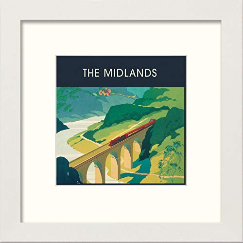 L Lumartos Vintage Midlands Poster