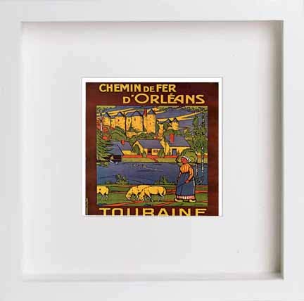 L Lumartos Vintage Poster Chemin De Fer Dorleans