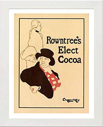 L Lumartos Vintage Poster Rowntrees Elect Cocoa