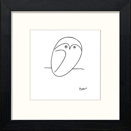 L Lumartos Vintage Poster Picasso Owl