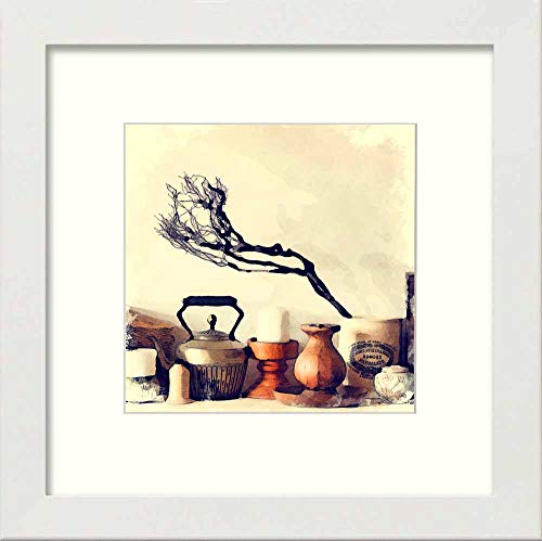 L Lumartos Vintage Teapot And Candle
