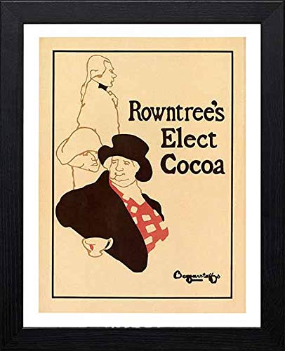 L Lumartos Vintage Poster Rowntrees Elect Cocoa