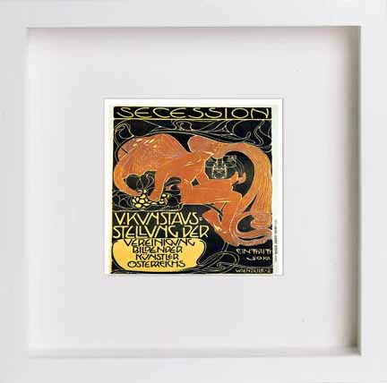L Lumartos Vintage Poster Vienna Secession Fifth Exhibition