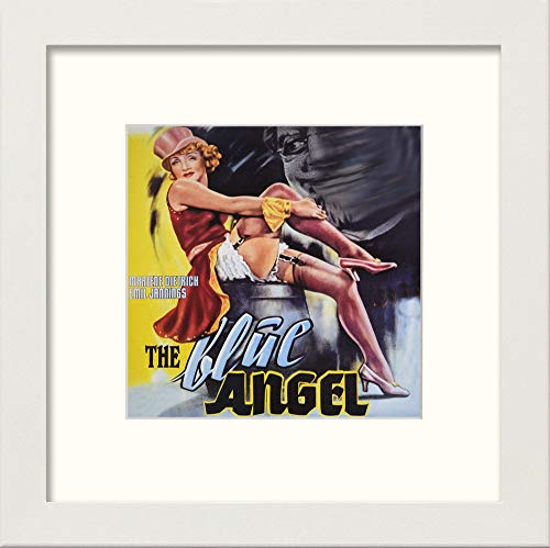 L Lumartos Vintage Blue Angel Poster