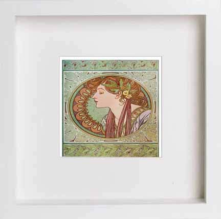 L Lumartos Vintage Poster Alphonse Mucha Le Laurierlaurel 1901