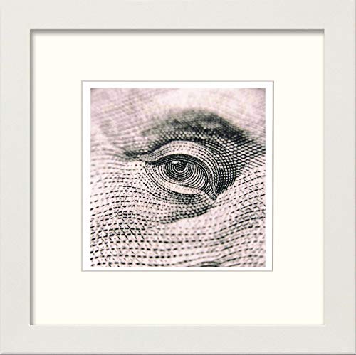L Lumartos Vintage Poster Etch Eye