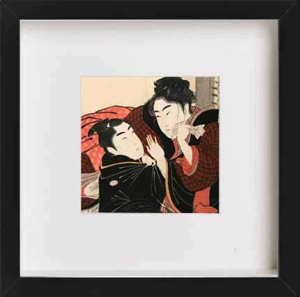 L Lumartos Vintage Utamaro Utamakura