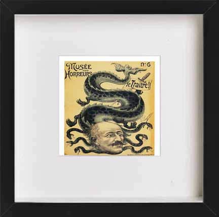 L Lumartos Vintage Poster Musee Des Horreurs Le Traitre