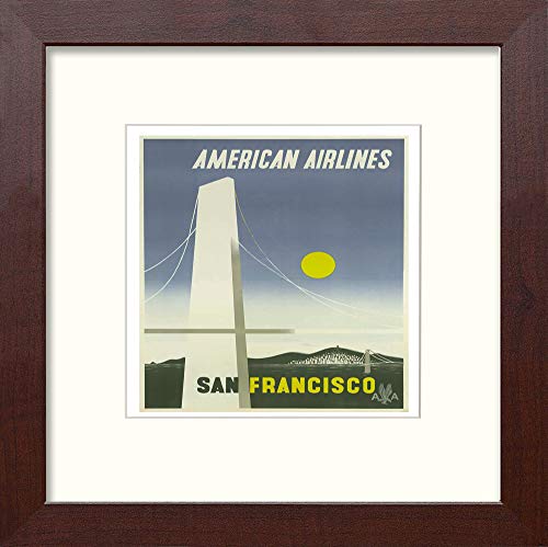 L Lumartos Vintage Poster American Airlines San Francisco