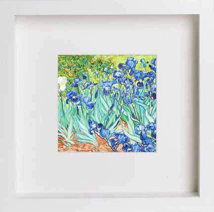 L Lumartos Vintage Van Gogh Irises Flowers