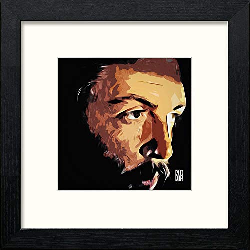 Mccartney in Black Wood frame, premium wall art print