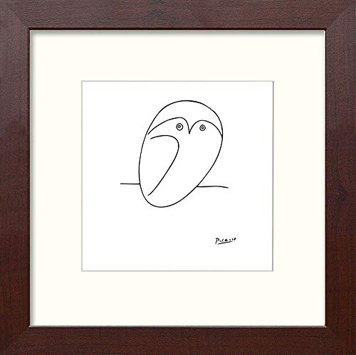 L Lumartos Vintage Poster Picasso Owl