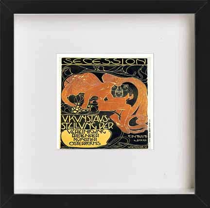 L Lumartos Vintage Poster Vienna Secession Fifth Exhibition